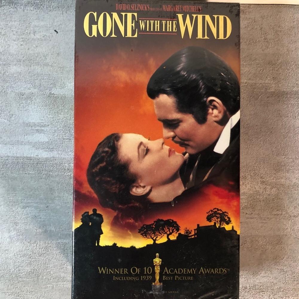 Gone With the Wind VHS Tapes 1998 MGM Factory Sealed Double Cassette Remastered